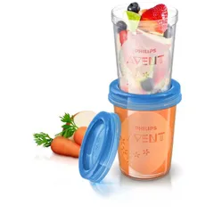 Bộ cốc bảo quản thức ăn trẻ em Philips Avent SCF639/05
