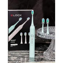 Combo bàn chải điện  2lock + Máy tiệt trùng bản chải điện 2lock