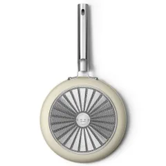 Chảo rán Smeg CKFF𝟐𝟒𝟎𝟏CRM 𝟐𝟒cm - Màu kem