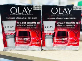 Set Olay Regenerist Face Wash and Moisturizer ( kem và sữa rửa mặt olay ) 