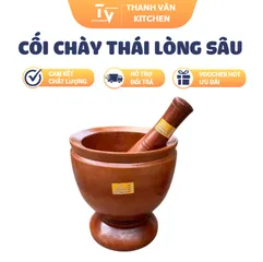 Cối Chày Thái Nguyên Khối Chân Đế Vững Chắc Lòng Sâu Chống Văng (TV1656)