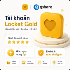 Nâng cấp tài khoản Locket Gold 12 Tháng