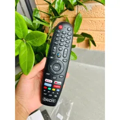 Điều khiển GIỌNG NÓI VOICE tivi DAIICHI HÀNG MỚI phím bấm êm + TẶNG PIN