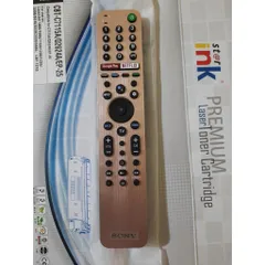 Remote Điều khiển tivi Sony giọng nói RMF-TX600U - Hàng mới logo Sony mạ bạc BH 6 tháng Tặng kèm Pin