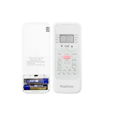 [REMOTE NAGAKAWA CHÍNH HÃNG] Điều khiển máy lạnh NAGAKAWA 2 chiều – Thiết kế nút Hồng, phím bấm êm nhạy, có sẵn pin tặng kèm