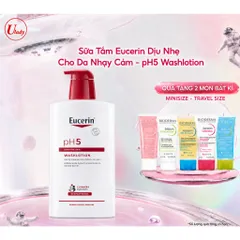 [Eucerin][Kèm Quà Tặng] Sữa Tắm Dịu Nhẹ Cho Da Nhạy Cảm - pH5 Washlotion