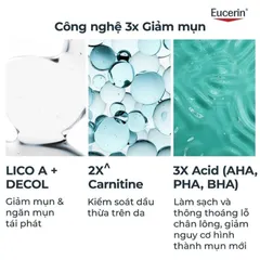 [ Eucerin] [Kèm Quà Tặng] Serum Dưỡng Cho Da Mụn 40ml - Dermopure Clinical SOS Serum