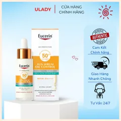 [Eucerin][Kèm Quà Tặng] Serum Chống Nắng Sun - Serum Oil Control SPF50+ PA++++