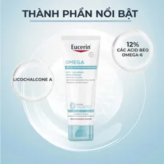 [Eucerin] [Kèm Quà Tặng] Kem Dưỡng Giúp Phục Hồi & Tái Tạo Da 50ml - Omega Ato-Calming Face Cream
