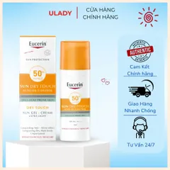 [Eucerin][Kèm Quà Tặng] Kem Chống Nắng Kiềm Dầu & Ngừa Mụn - Sun Dry Touch Acne Oil Control SPF 50+