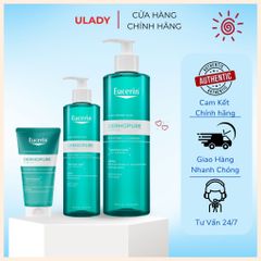 [Eucerin] [Kèm Quà Tặng] Gel Rửa Mặt  Cho Da Nhờn Mụn - Dermopure Clinical Purifying Cleanser