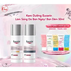 [Eucerin] [Kèm Quà Tặng] Kem Dưỡng Làm Sáng Da Ban Ngày/Ban Đêm - Spotless Brightening Day/Night