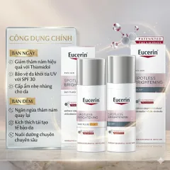 [Eucerin] [Kèm Quà Tặng] Kem Dưỡng Làm Sáng Da Ban Ngày/Ban Đêm - Spotless Brightening Day/Night