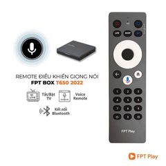 Điều khiển đầu thu FPT Playbox 650 kèm gọng nói -hàng chính hãng -Bh 3 tháng lỗi đổi mới