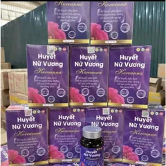 Huyết Nữ Vương Koreanna [Hộp 30 viên] bổ huyết điều kinh hỗ trợ giảm triệuu chứngg rối loạn kinh nguyệt đau bụng kinh