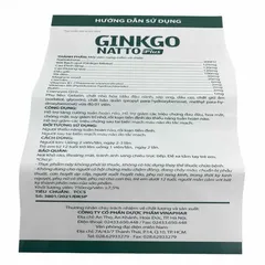 Ginkgo Natto Plus Vinaphar