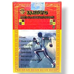 Viên uống xương khớp Xạ hương Thiên Ma Bách Thống Đơn - Hộp 30 viên - Xuất xứ Malaysia - Mã số 2153