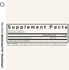 Codeage Liposomal Glutathione 1000mg - Tác động sâu vào bên trong tế bào hỗ trợ nám tàn nhang giúp da săn chắc mịn màng và trẻ trung hơn, sản xuất Mỹ