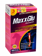 Viên Uống Hỗ Trợ Xương Khớp MaxxGlu Glucosamin - Hộp 60 viên
