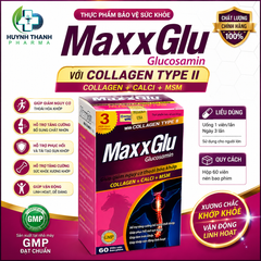 Viên Uống Hỗ Trợ Xương Khớp MaxxGlu Glucosamin - Hộp 60 viên
