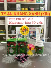 Tỷ An Khang Malaysia - Viên Uống Hỗ Trợ  Viêm Mũi Dị Ứng & Viêm Xoang - Giảm Nghẹt Mũi, Chảy Nước Mũi, Tăng Cường Sức Đề Kháng