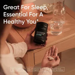 Viên Uống Magnesium Glycinate Sports Research - Hỗ trợ hệ thần kinh cải thiện trí nhớ gảm căng thẳng sản xuất Mỹ