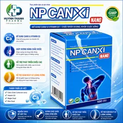 VIÊN UỐNG NP CANXI NANO - HỘP 100 VIÊN
