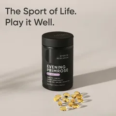 Viên Uống Tinh Dầu Hoa Anh Thảo Sports Research - Giúp cân bằng nội tiết hỗ trợ sức khỏe phụ nữ sản xuất chính hãng Mỹ