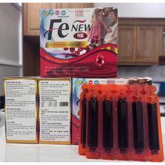 FE NEW PLUS - Sắt ống dùng cho người thiếu máu, thiếu sắt. Dùng được cho PNMT, PNSS