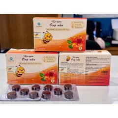 1 Hộp Kẹo ngậm ONG NÂU HK - Dịu cổ họng - ngọt lành từ thiên nhiên