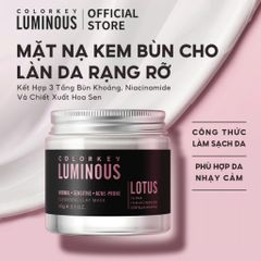 Mặt Nạ Đất Sét Colorkey Luminous Cleansing Clay 60g [hàng nhập khẩu]