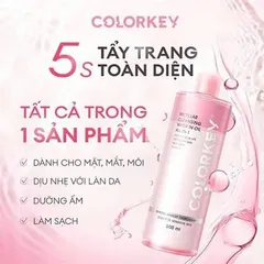 Nước Tẩy Trang 2 Lớp Colorkey Micellar Cleansing Water In Oil 500ml [hàng nhập khẩu]