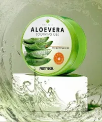 Pretty Skin Aloe Vera Gel Dưỡng Lô Hội 300ml [hàng nhập khẩu]