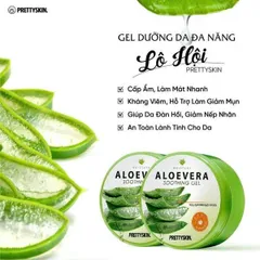 Pretty Skin Aloe Vera Gel Dưỡng Lô Hội 300ml [hàng nhập khẩu]