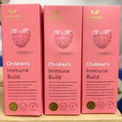 Siro Hacker Herbals Children's Immune Build |150 mL| Tăng cường hệ miễn dịch chuyên sâu & Hồi lực sau khi ốm dậy cho trẻ sơ sinh - 12 tuổi [S/P Chuẩn NZ]