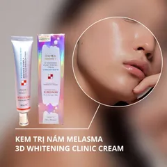 Kem Mờ Nám Sáng Da Melasma-X 3D Whitening Clinic 40ml [hàng nhập khẩu]