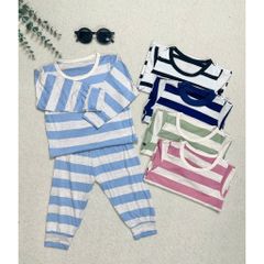 Combo 3 set kẻ thu đông cho bé gái và bé trai 6-18kg