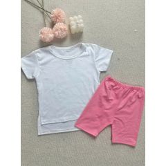 ( Xả Hàng) Set áo đuôi tôm kèm quần legging cho bé gái 10-20kg