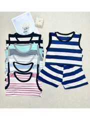 COMBO 3 BỘ ba lỗ cho bé  co giãn 4 chiều 8-18kg