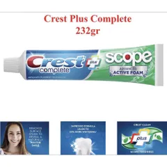 Kem Đánh Răng Crest Complete Extra Whitening Scope 232gr NỘI ĐỊA MỸ