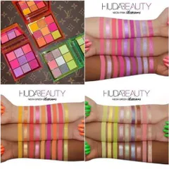 Bảng phấn mắt Huda Beauty Neon ORANGE Obsession 9 ô nội địa Mỹ