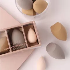 [ XẢ KKHO BẢN MỸ BỘ 3 CHÍNH HÃNG MỸ ] Luxie - Bộ 3 Mút Trang Điểm Luxie Complete Sponge Set Mỹ