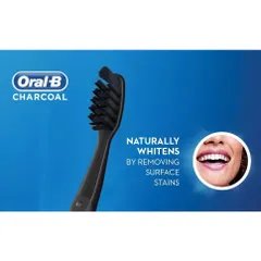 [ SOFT ] BÀN CHẢI ĐÁNH RĂNG THAN MỀM MẠI ORAL-B CHARCOAL Toothbrush  NỘI ĐỊA MỸ