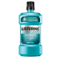 [ XẢ KHO HSD 08/2025 1.500ML NỘI ĐỊA MỸ ] Nước súc miệng LISTERINE ULTRACLEAN COOL MINT