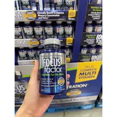 Tăng cường sự tập trung của não bộ Focus Factor 180 viên MỸ