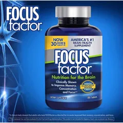 Tăng cường sự tập trung của não bộ Focus Factor 180 viên MỸ