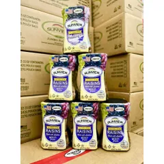 ( MẪU MỚI ) Nho khô Mỹ không hạt Sunview Raisins Jumbo Size 425g CHÍNH HÃNG