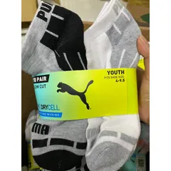 [ TÁCH LẺ 1 ĐÔI ] vớ tất cổ thấp dành cho nữ và trẻ em hàng từ mỹ hiệu P.M Youth size 4-9.5 low cut