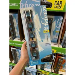 Nước hoa xe hơi Febreze Car Linen & Sky Set 5 cái x2ml