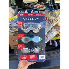 [ BỘ 3 KÍNH BƠI MỸ ] Kính bơi Speedo Adult Swimming Goggles 3 cái
